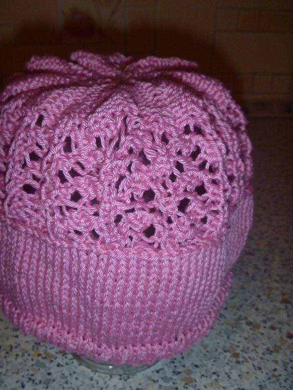 Комплектик для мамы и шапочка для дочки