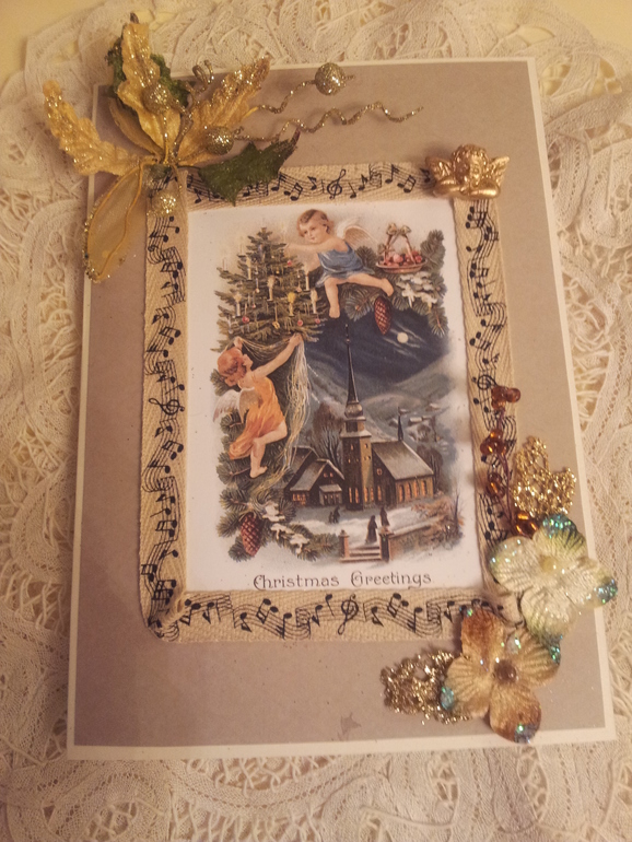 Открытки Новогодние ручной работы