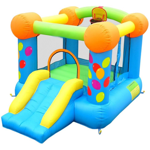 Надувной батут Happy Hop на улицу - не сдует?))