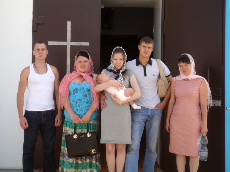 Наши крестины 19.06.2014
