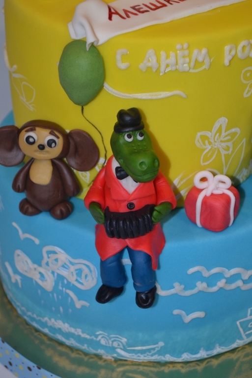 Торт для маленького любителя советских мультиков