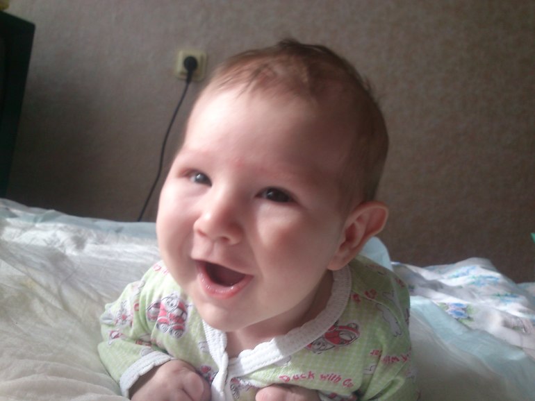 29.01. Нашему Олежеку 3месяца:-)