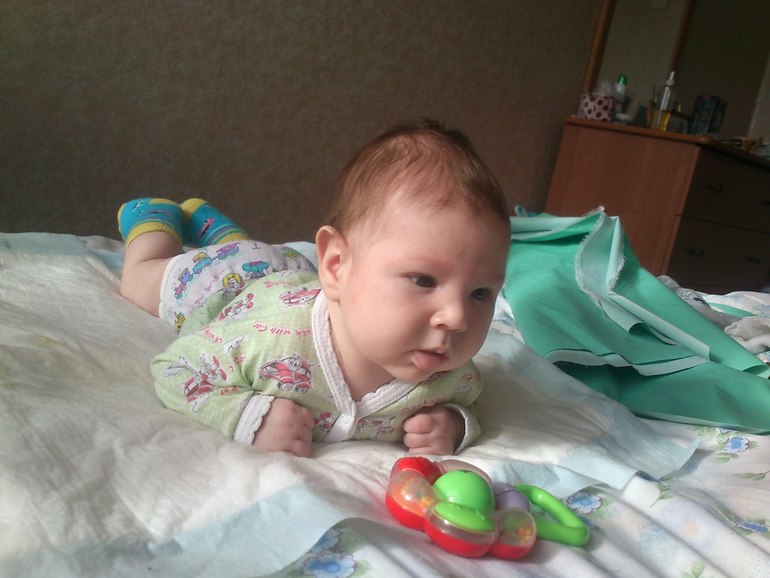 29.01. Нашему Олежеку 3месяца:-)