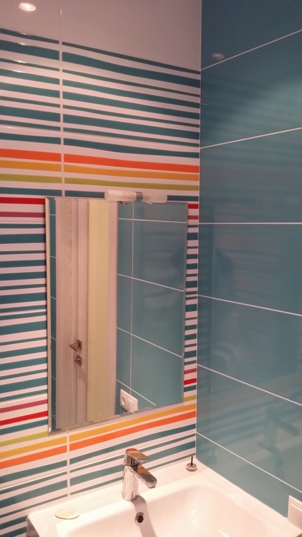 Всем интересующемся плиткой Agatha фабрики Pamesa посвящается ))) мой санузел!!!