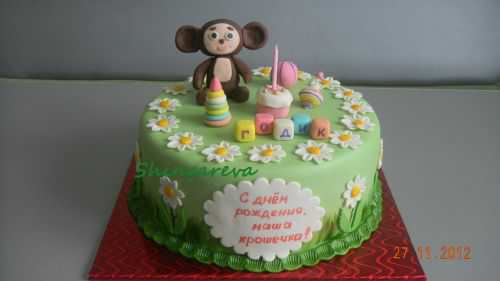 Помогите придумать украшение для торта