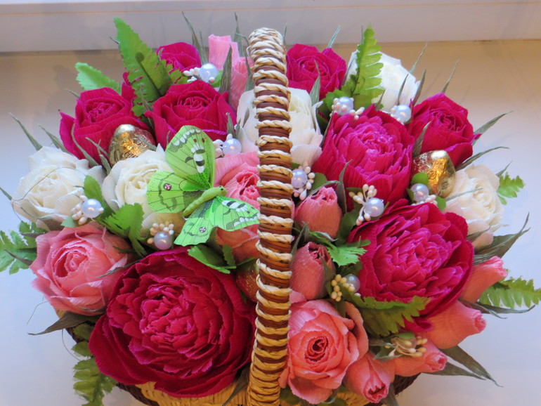 Корзиночка для выставки!