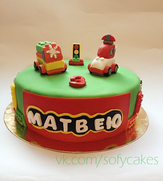 Торт Лего)