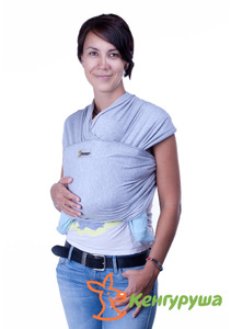 Слинг-шарф для новорожденных от