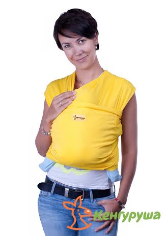Слинг-шарф для новорожденных от