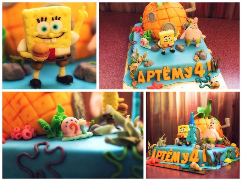 Спанч Боб, Патрик и Гэри