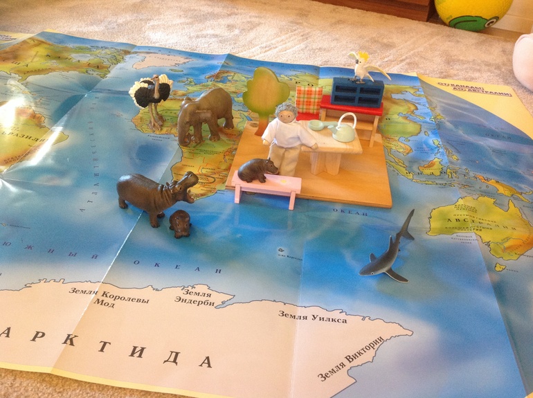 Айболит и изучение географии