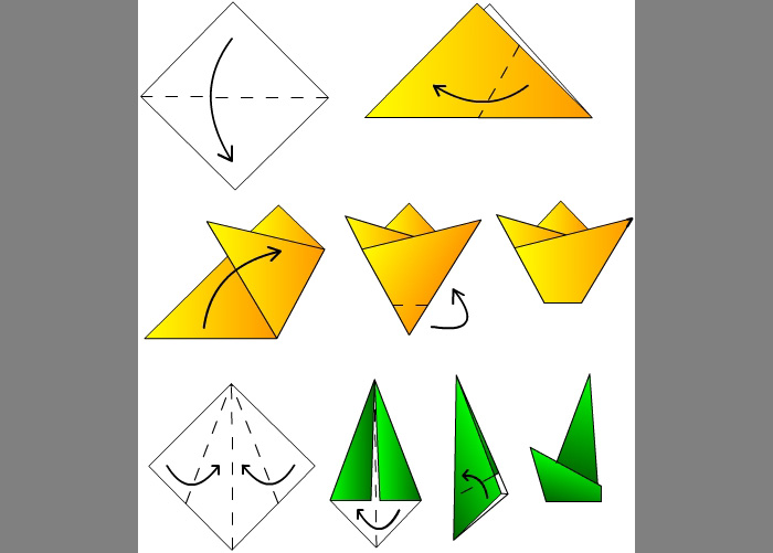 Оригами тюльпан презентация 2 класс