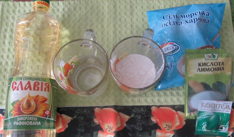 ТЗ Первое знакомство с пластилином + фоторецепт домашнего пластилина за 5 минут