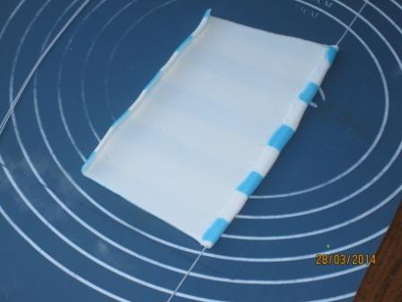 МК парус из мастики (для начинающих)