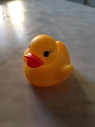 Мальчику на годик - уточка