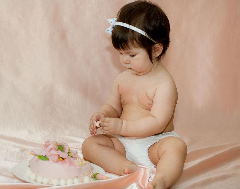 Вот такой Cake Smash... :)