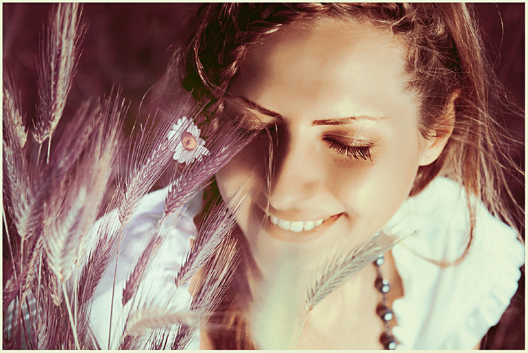 Контрольное задание № 47 жёлто-коричневый тон