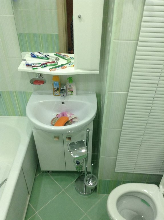 наша новая ванная