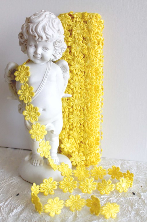 Льняное кружево на метраж