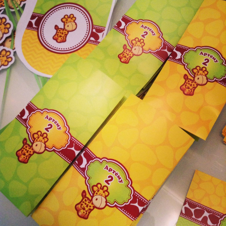 Новый набор Милый Жирафик