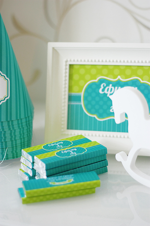 Бирюзово-салатовый День Рождения