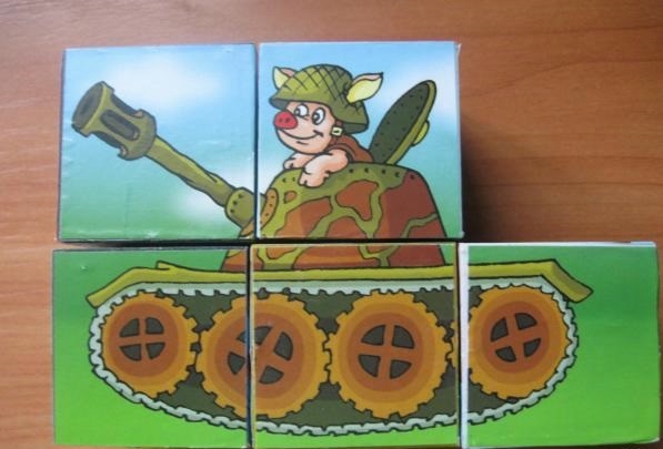 Развивающий набор кубиков