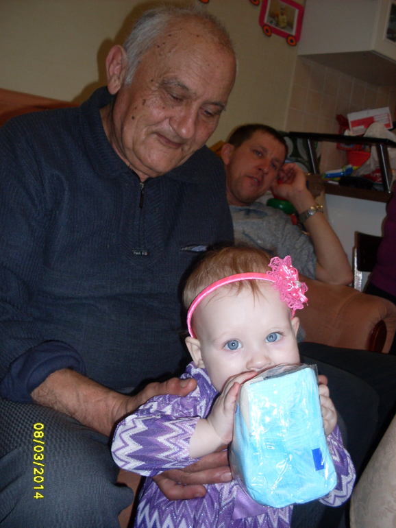 Вот и мы отметили годовасие Ксюнечки...