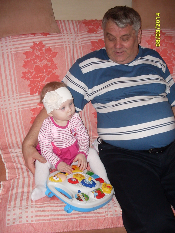 Вот и мы отметили годовасие Ксюнечки...