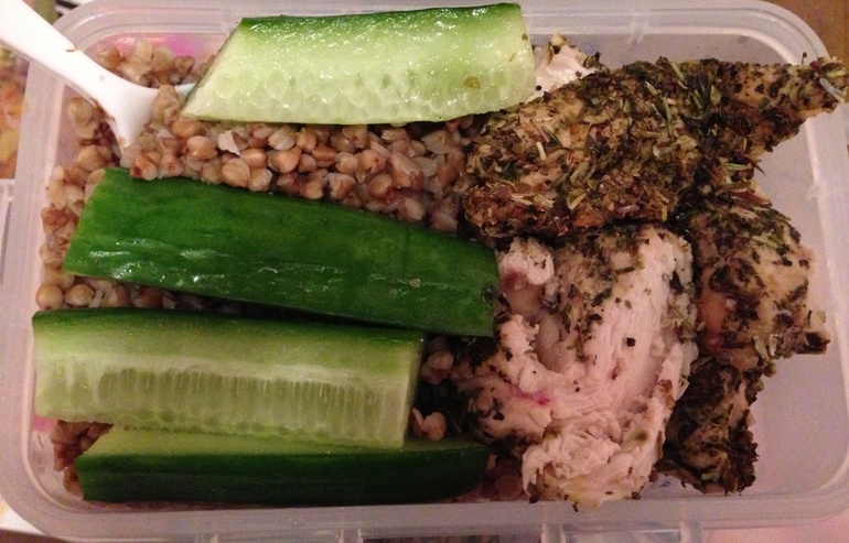 Попытка брать еду с собой