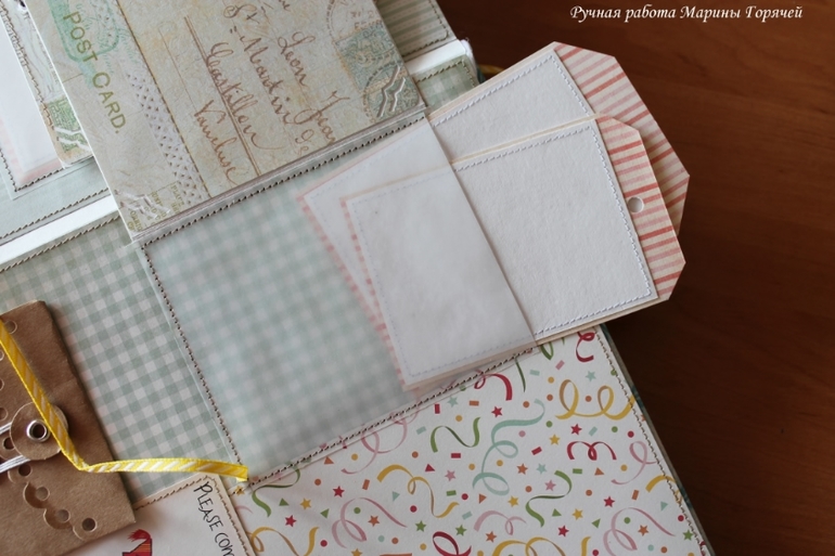 Альбом для новорожденного мальчика - винтаж и кружева!