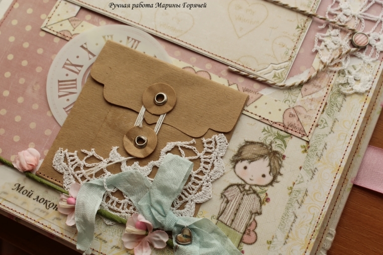 Нежный альбом для малышки Елизаветы