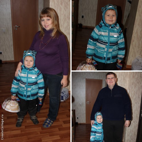 На дне рождении у бабули!