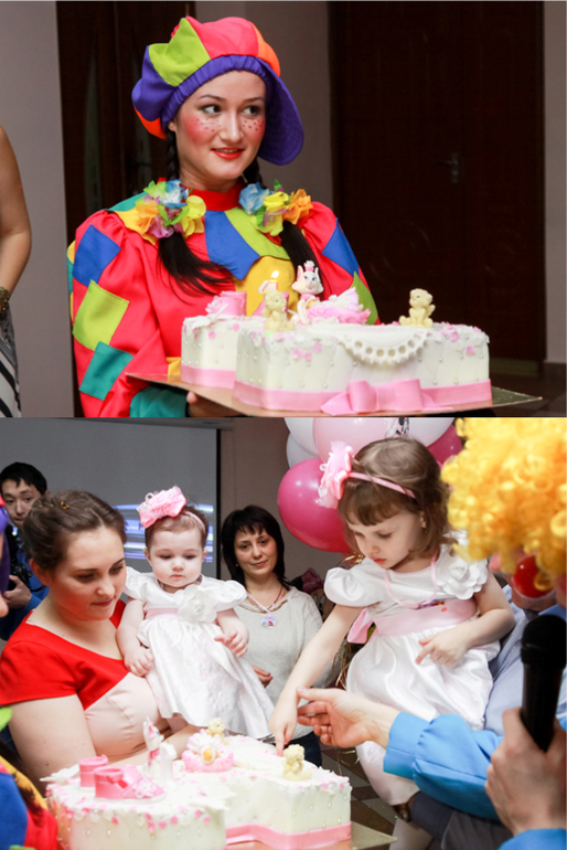 Первый день рождения Софии.Часть вторая ,праздник...
