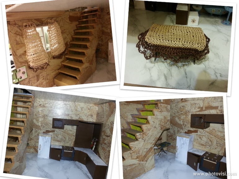 Обустройство кукольного домика