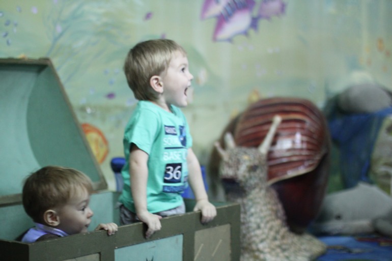 Фёдор в интерактивном театре Таврик