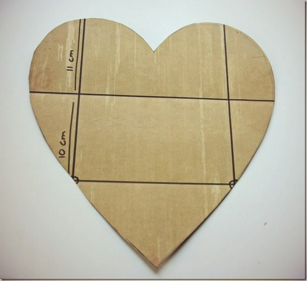 Открытка-сердечко