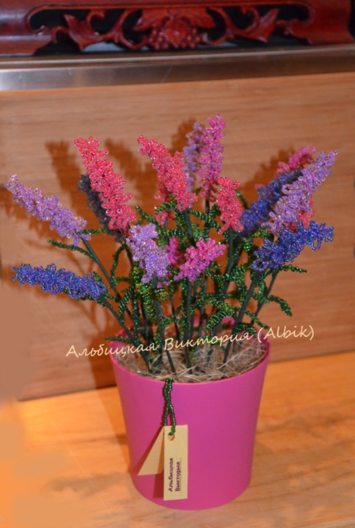 Цветы из Бисера