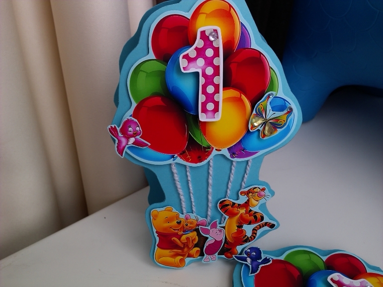 Наши пригласительные на годик готовы! (как и обещала, рассказываю как делала их)