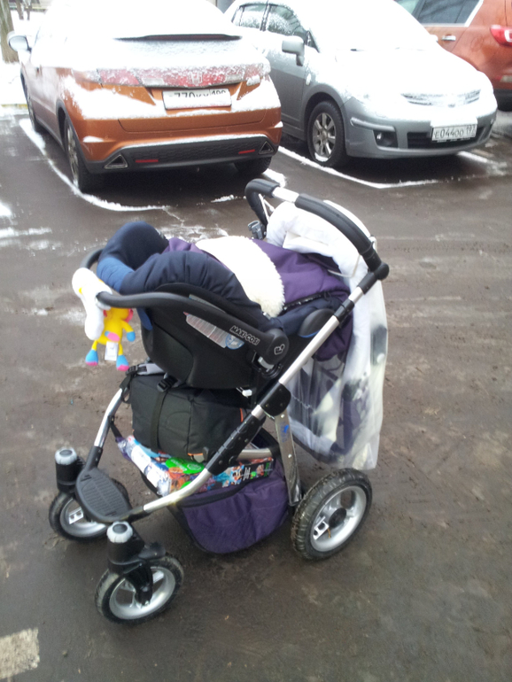 Отзыв о новой на рынке коляске Noordline Edel Viva в цвете Blurberry