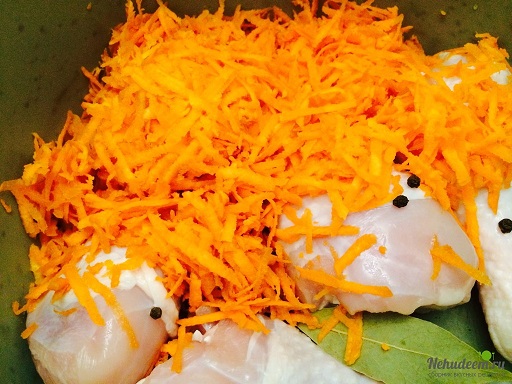 Куриный суп с рисом в мультиварке