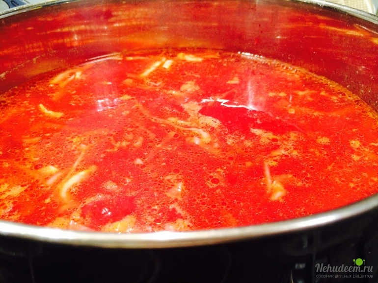 Мой вариант борща