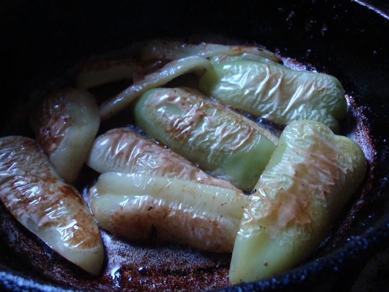 Жареный болгарский перец