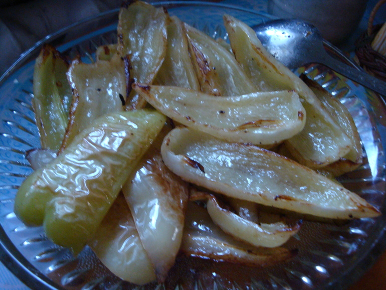 Жареный болгарский перец