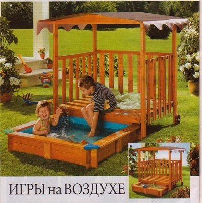 Идеи для детской площадки своими руками