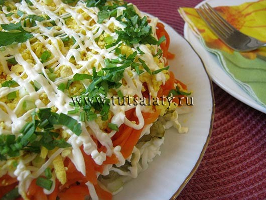 Шпроты под шубой