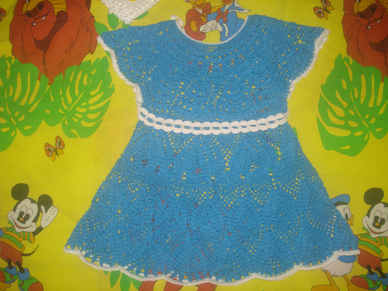 Платье МИЛАШКА крючком