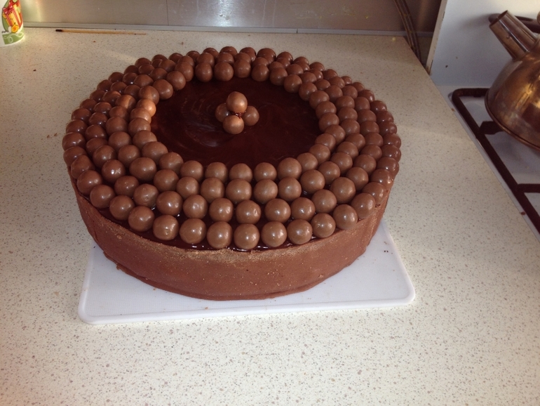 Мои первые страшненькие тортики 2