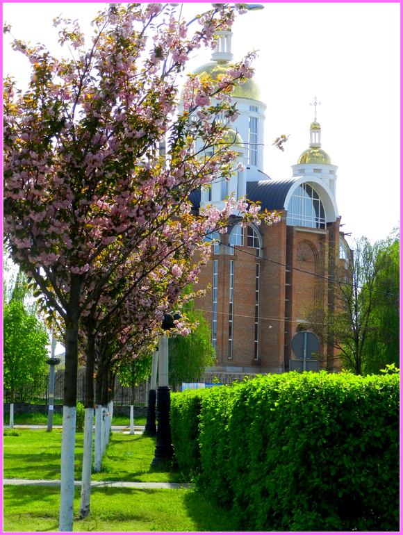 Прогулка по городу. Гляссе.