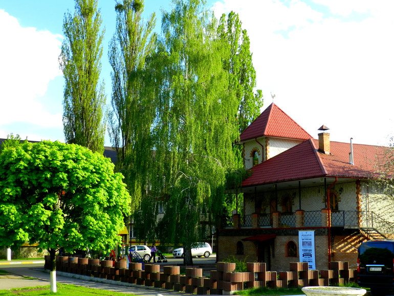 Прогулка по городу. Гляссе.