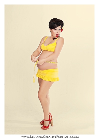 Идеи для фотосессии беременных, часть первая PIN UP мамочки